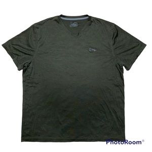 Under Armour Olive Green V-Neck; Short Sleeve; Men’s XL; GUC